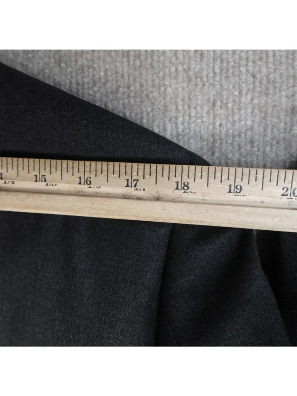 J. Crew Jacket 40R Gray Ludlow Loro Piana 120'S Double Vent